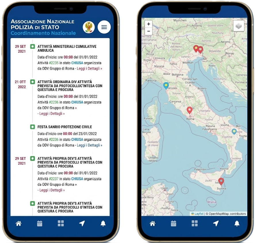 App ANPS Coordinamento Nazionale